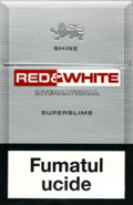 Red&White Super Slims Shine