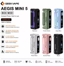 GeekVape Aegis Mini 5 Box Mod 3200mAh