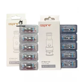 Aspire AF Mesh Coil For Flexus Q Pod Kit & Flexus Stik Pod Kit & Riil X Pod Kit & Flexus Peak / Flexus Pro Kit (5pcs/pack)