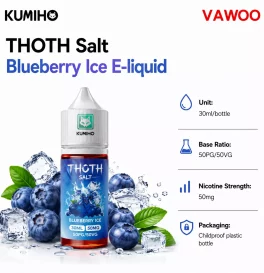30ml Kumiho THOTH Salt Blueberry Ice E-liquid