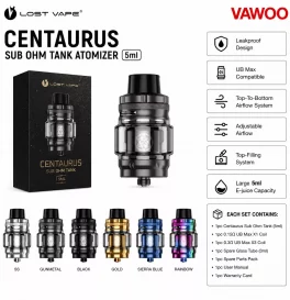 Lost Vape Centaurus Sub Ohm Tank Atomizer 5ml