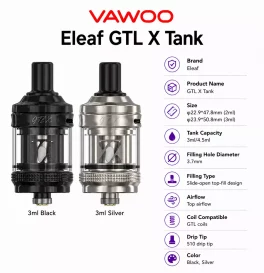 Eleaf GTL X Tank