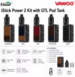 Eleaf iStick Power 2 Kit with GTL Pod Tank