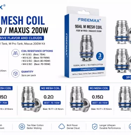 Freemax 904L M Mesh Coil for M Pro/Maxus 200W