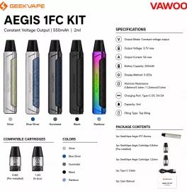 GeekVape Aegis 1FC Kit
