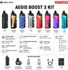 GeekVape Aegis Boost III 3 Kit