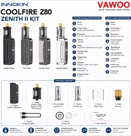Innokin CoolFire Z80 Zenith II Kit