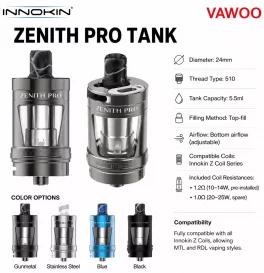 Innokin Zenith Pro Tank