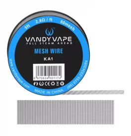 5ft Vandy vape Kanthal Mesh Wire 80mesh