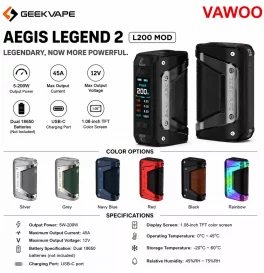 GeekVape L200 (Aegis Legend 2) Mod