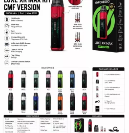 Vaporesso Luxe XR Max Kit CMF Version