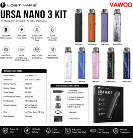 Lost Vape Ursa Nano 3 Kit