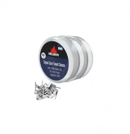 Hellvape Ni80 Triple Core Fused Clapton Prebuilt Wire 0.28Ga*3+36Ga (0.42ohm) (10Pcs/Pack)