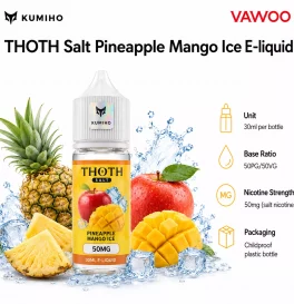 30ml Kumiho THOTH Salt Pineapple Mango Ice E-liquid