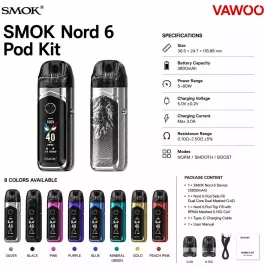 SMOK Nord 6 Pod Kit