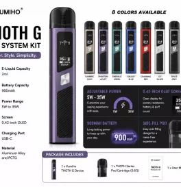 Kumiho THOTH G Pod System Kit 900mAh 2ml