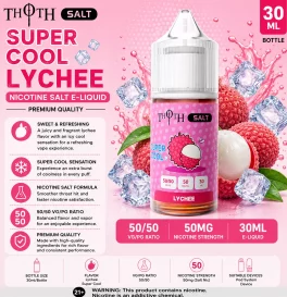 30ml Kumiho THOTH Salt Lychee Super Cool E-liquid