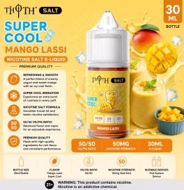 30ml Kumiho THOTH Salt Mango Lassi Super Cool E-liquid