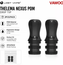 Lost Vape Thelema Nexus POM Drip Tip (2pcs/pack)