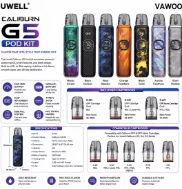 Uwell Caliburn G5 Pod Kit
