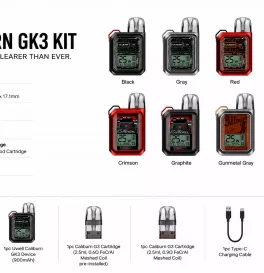 Uwell Caliburn GK3 Pod Kit