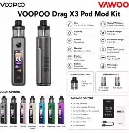VOOPOO Drag X3 Pod Mod Kit