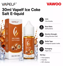30ml Vapelf Ice Coke Salt E-liquid