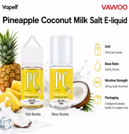 30ml Vapelf Pineapple Coconut Milk Salt E-liquid