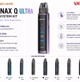 Geekvape Wenax Q Ultra Pod System Kit 1300mAh 3ml
