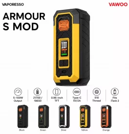 Vaporesso Armour S Mod