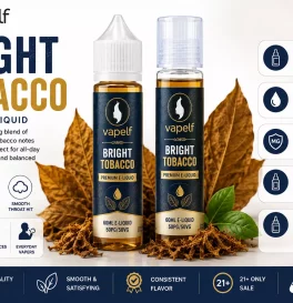 60ml Vapelf Bright Tobacco E-liquid