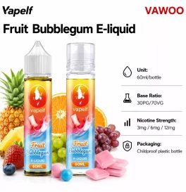 60ml Vapelf Fruit Bubblegum E-liquid