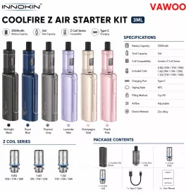Innokin Coolfire Z Air Starter Kit 3ml 2000mAh