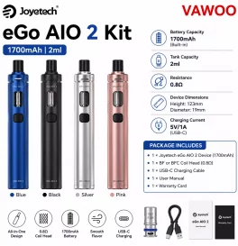 Joyetech eGo AIO 2 Kit 1700mAh 2ml
