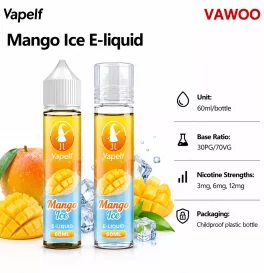 60ml Vapelf Mango Ice E-liquid