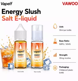 30ml Vapelf Energy Slush Salt E-liquid