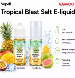 30ml Vapelf Tropical Blast Salt E-liquid