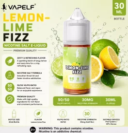 30ml Vapelf Lemon-Lime Fizz Salt E-liquid