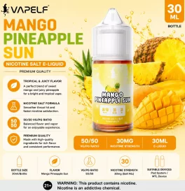 30ml Vapelf Mango Pineapple Sun Salt E-liquid
