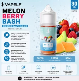 30ml Vapelf Melon Berry Bash Salt E-liquid