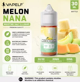 30ml Vapelf Melon Nana Salt E-liquid