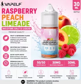 30ml Vapelf Raspberry Peach Limeade Salt E-liquid