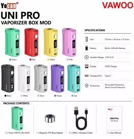 Yocan UNI Pro Vaporizer Box Mod 650mAh