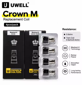 Uwell Crown M Replacement Coil (4pcs/pack)