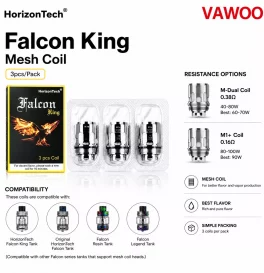 HorizonTech Falcon King Mesh Coil (3pcs/Pack)
