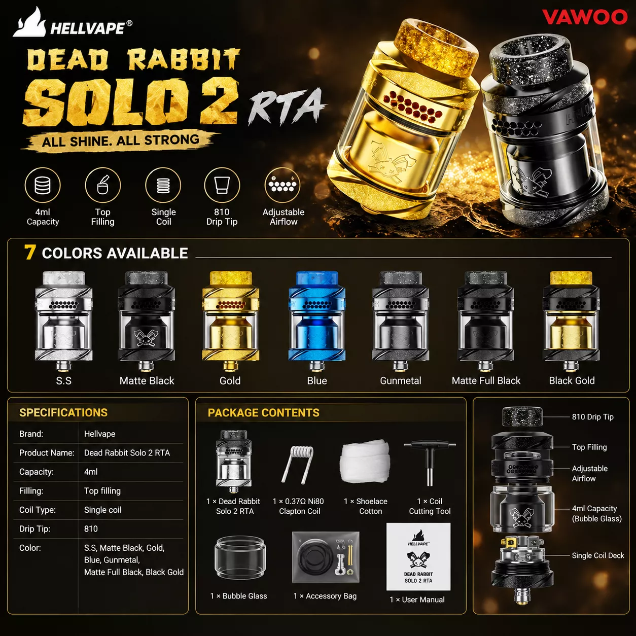 Hellvape Dead Rabbit Solo 2 RTA