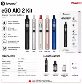 Joyetech eGO AIO 2 Kit Simple Packing Edition