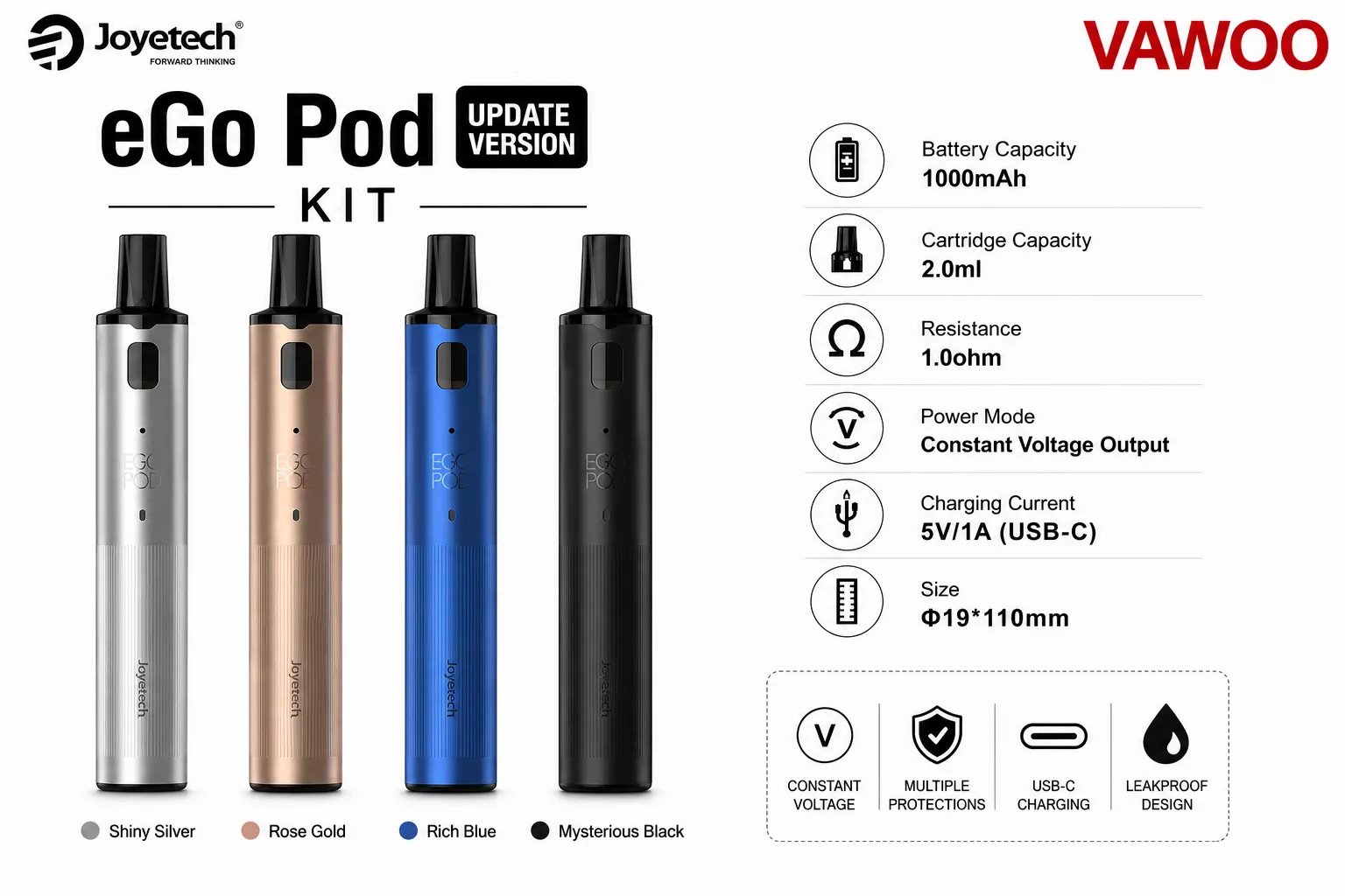 Joyetech eGo Pod Update Version Kit