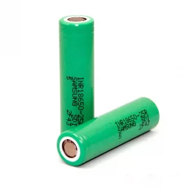Samsung INR18650 25R 2500mAh 35A Flat Top Li-ion Rechargeable Battery