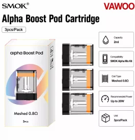 SMOK Alpha Boost Pod Cartridge 2ml (3pcs/Pack)